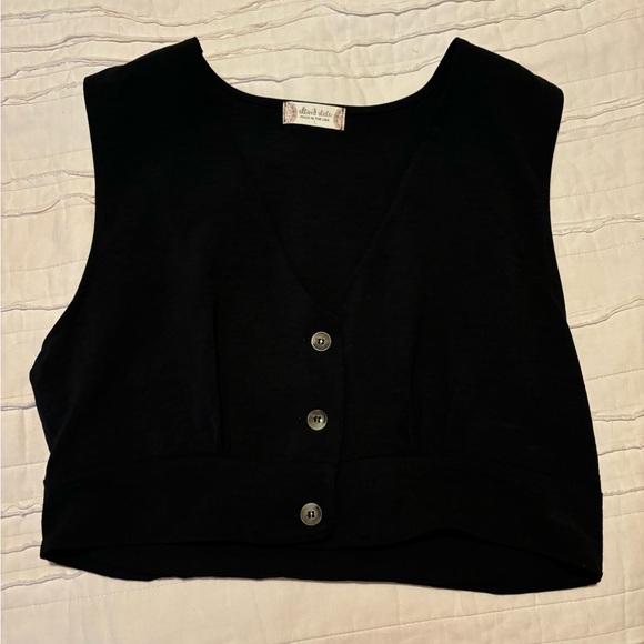 Altar’d State cropped button-up top - Picture 1 of 2